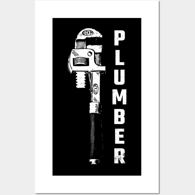 plumber Wall Art by Circle Project